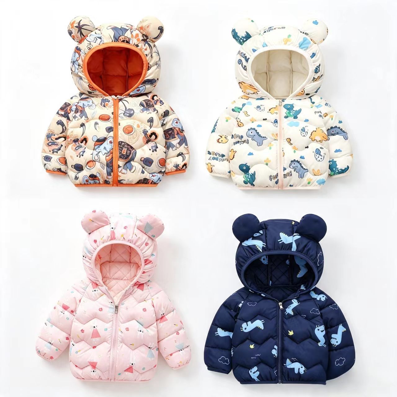 Winter Clothing Baby Boy - معطف أطفال، جاكيت كرتوني للأطفال، ملابس