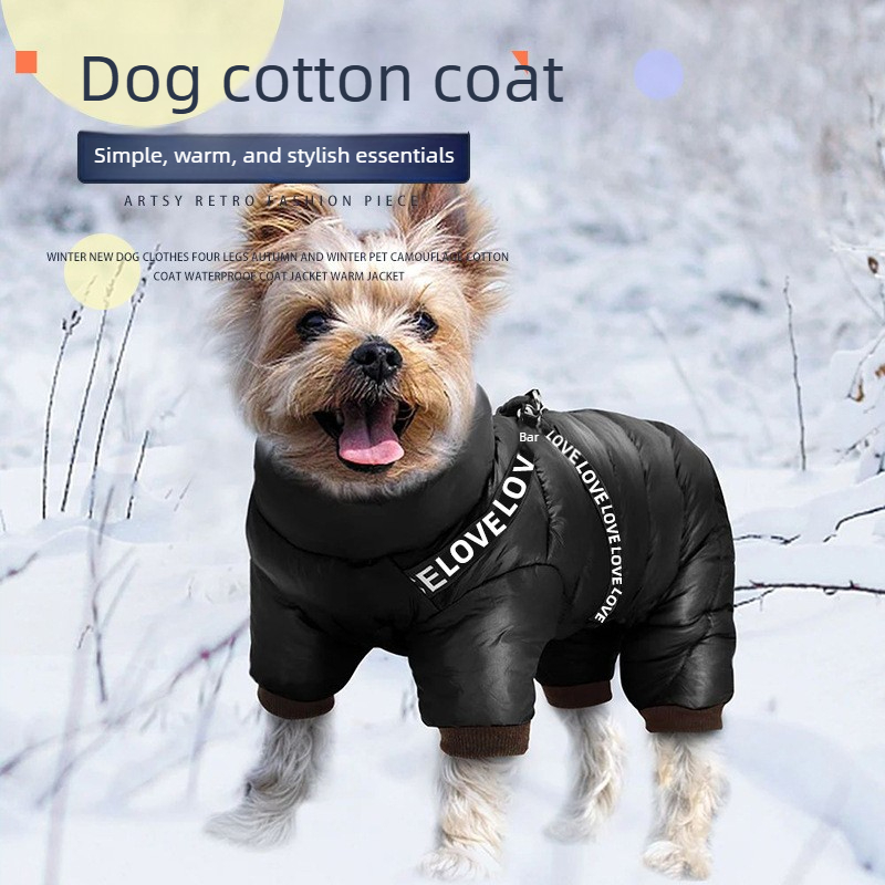 Winter Clothing For Dogs - ملابس للكلاب، سترة شتوية دافئة للكلاب،