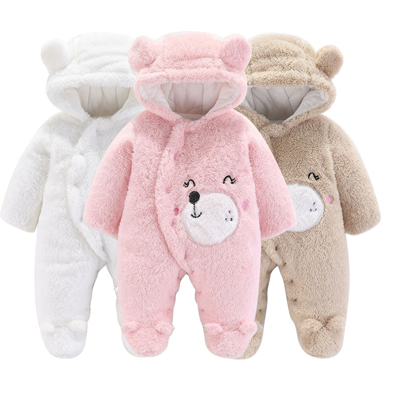 Winter Clothing Newborn - ملابس الطفل الصبي لطيف الكرتون أفخم