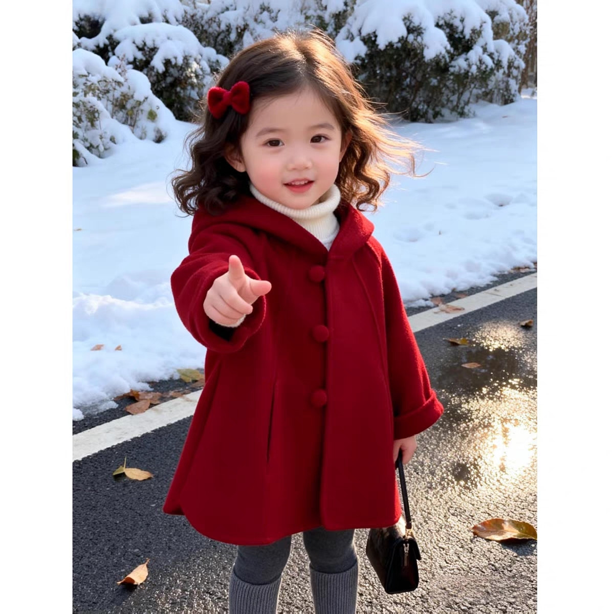 معطف صوف للفتيات، جديد لخريف و - مراجعة Winter Clothing For Toddlers وسعره