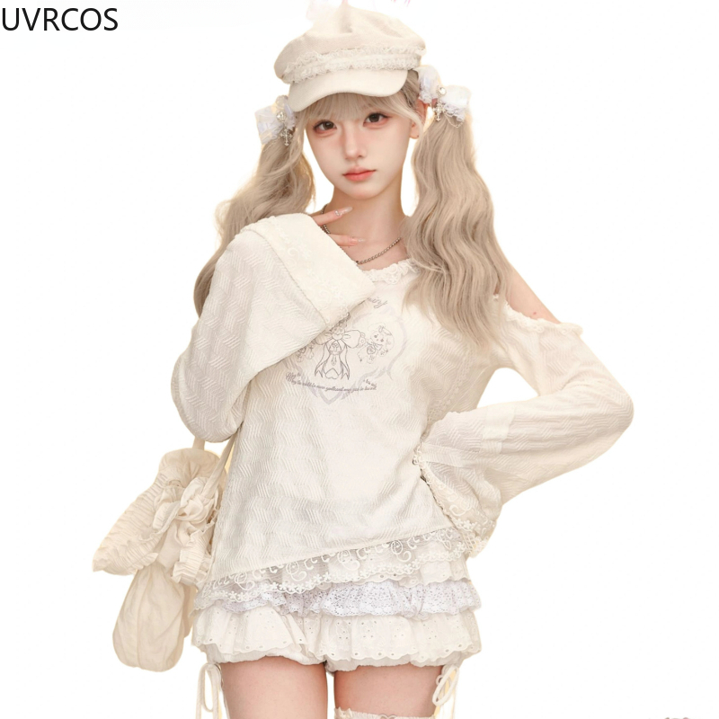 Kawaii الحلو لوليتا نمط تنورة  - مراجعة Winter Clothing Korea وسعره