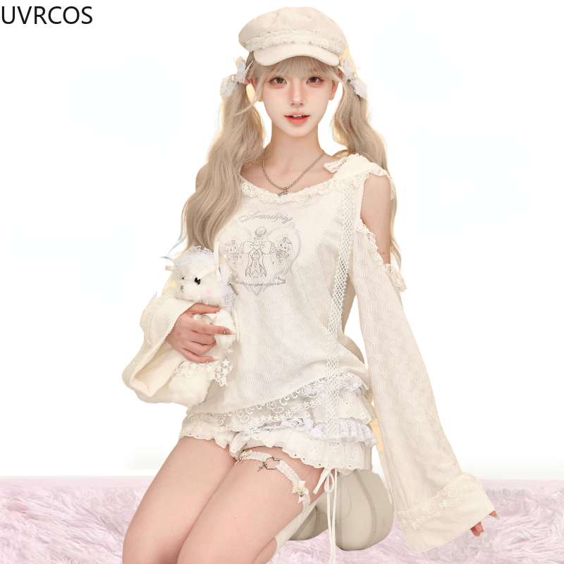 Kawaii الحلو لوليتا نمط تنورة  - مراجعة Winter Clothing Korea وسعره