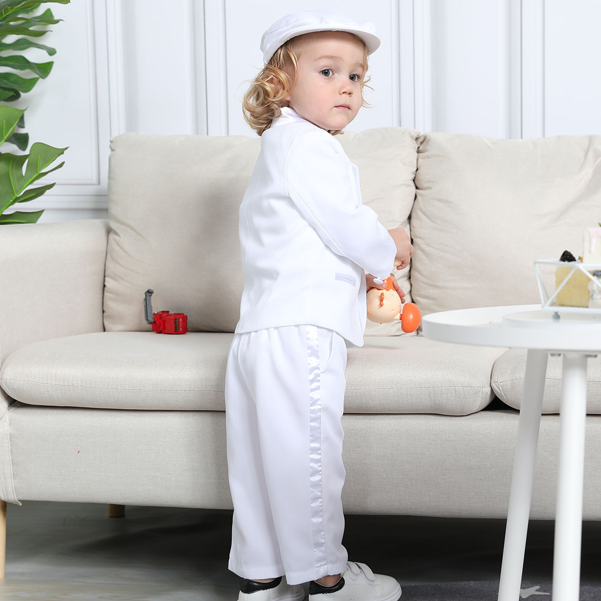 طفل صبي المعمودية الزي الرضع ا - مراجعة Winter Clothing Baby Boy وسعره
