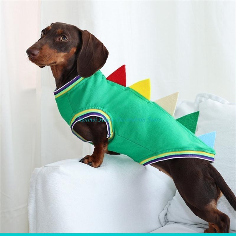 سترة H7BF Dachshund Dinosaur T - مراجعة Winter Clothing For Dogs وسعره