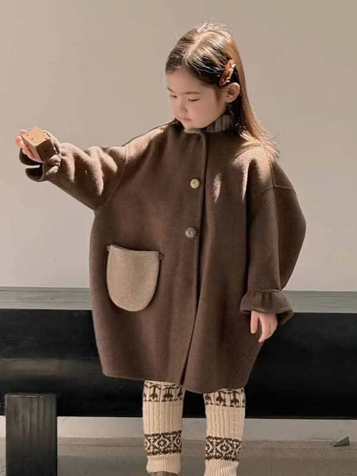 معطف صوف للفتيات 2026 خريف شتا - مراجعة Winter Clothing For Toddlers وسعره