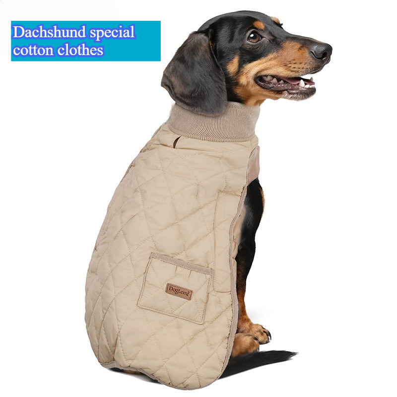 معطف شتوي دافئ مقاوم للماء من  - مراجعة Winter Clothing For Dogs وسعره