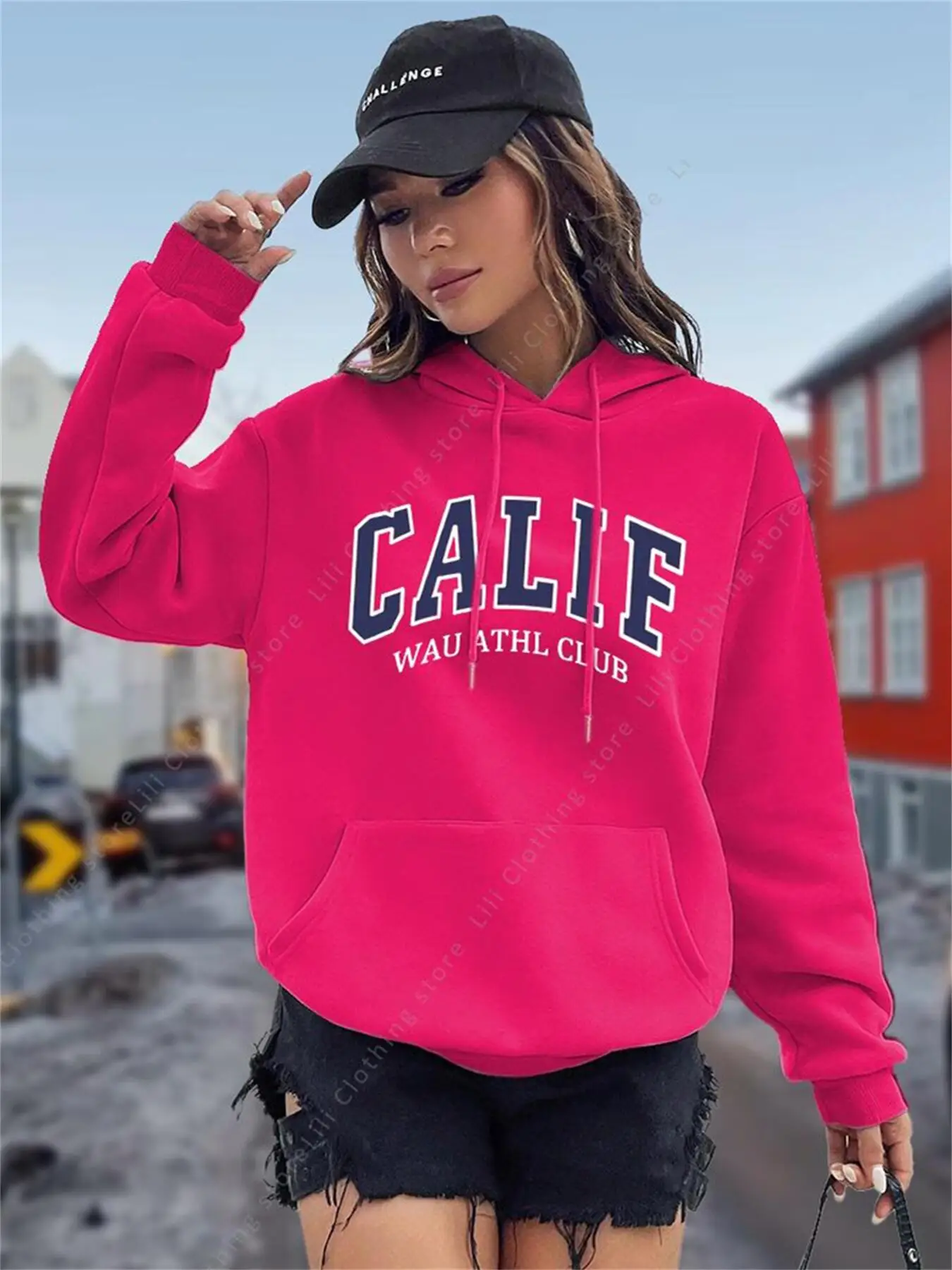 هوديز نسائية Y2K من الصوف النا - مراجعة Winter Clothing Drawing وسعره