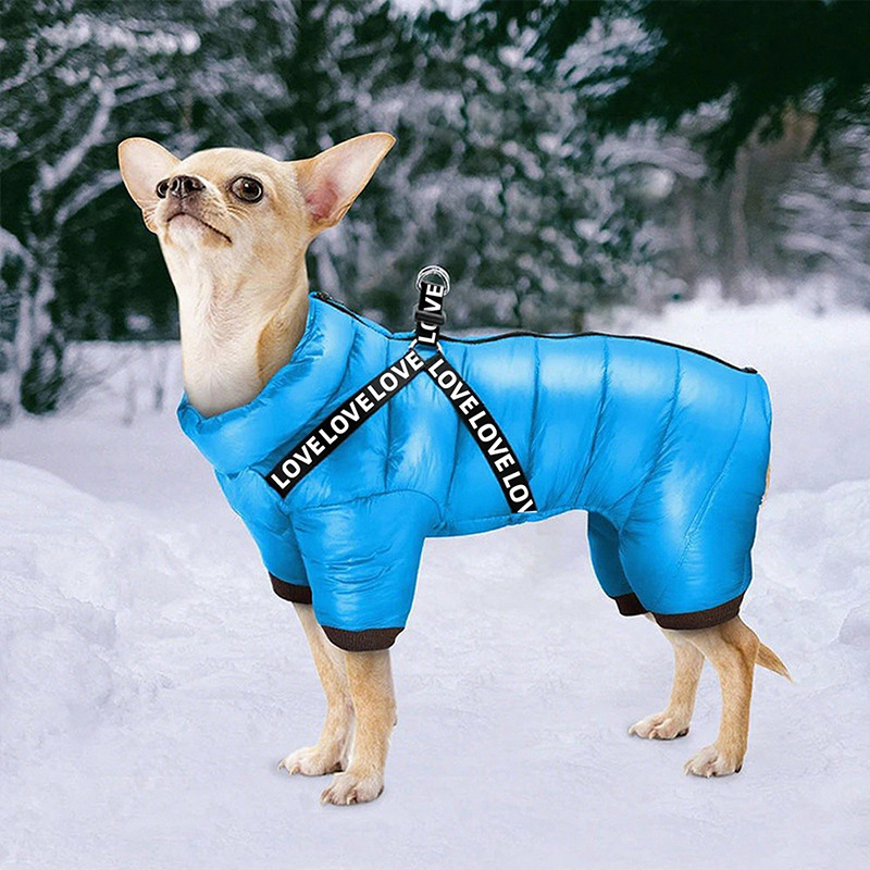 ملابس للكلاب، سترة شتوية دافئة - مراجعة Winter Clothing For Dogs وسعره