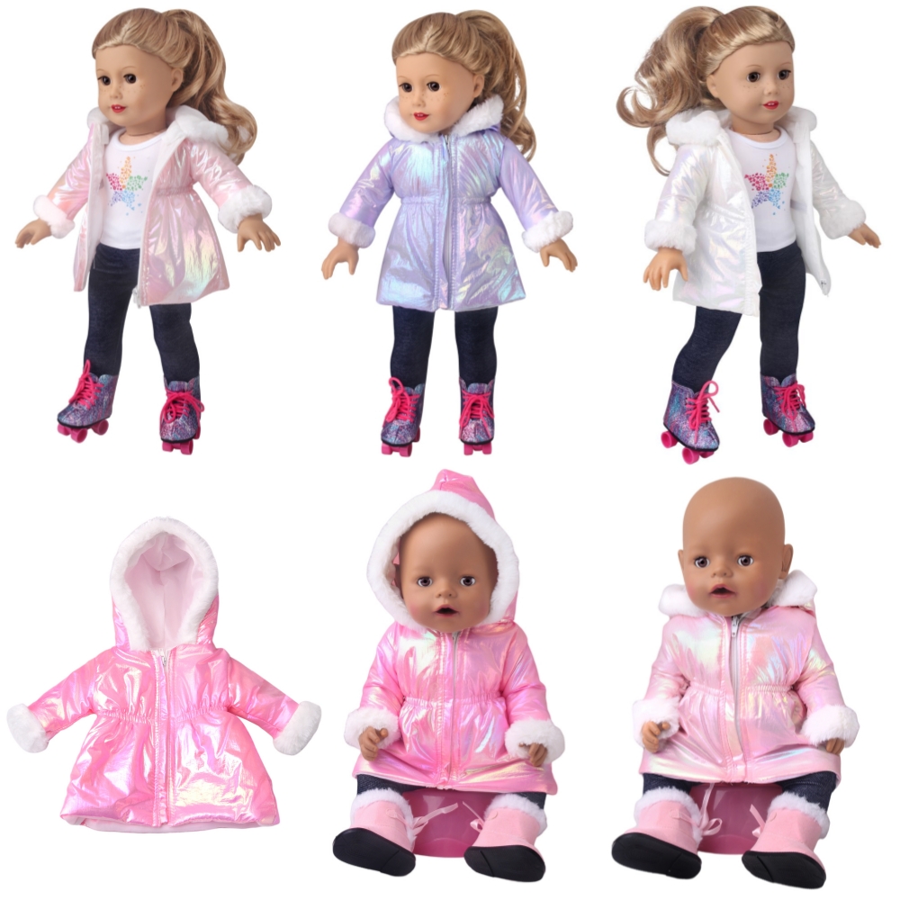 الشتاء ملابس دمى 43 سنتيمتر دم - مراجعة Winter Clothing Newborn وسعره