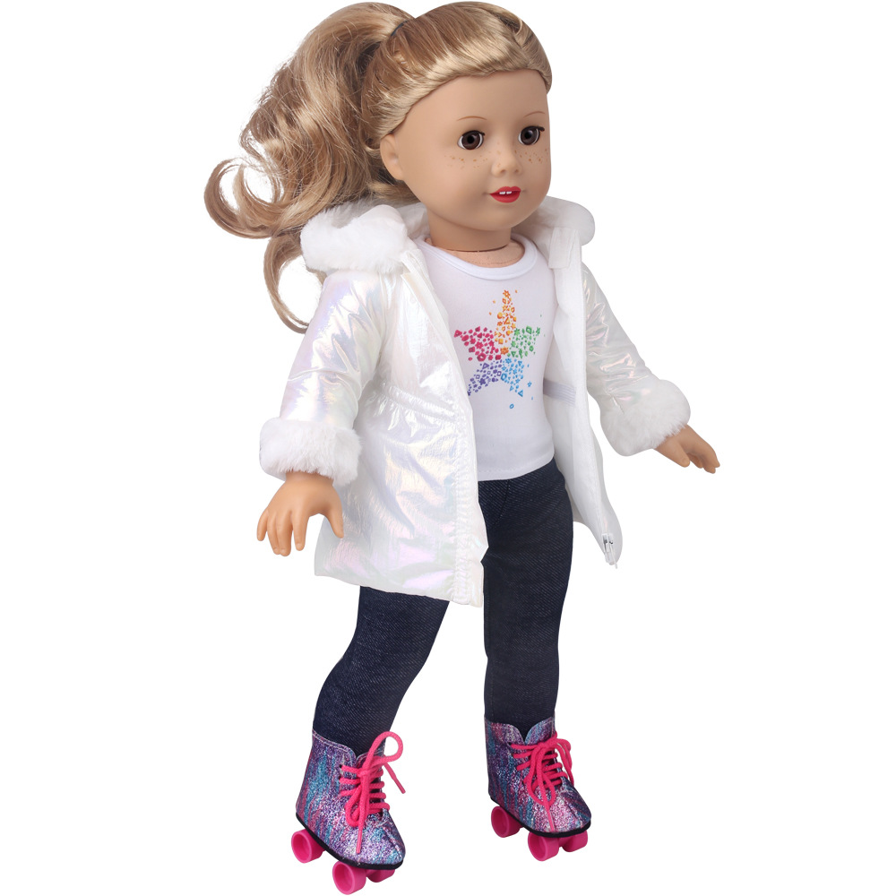 الشتاء ملابس دمى 43 سنتيمتر دم - مراجعة Winter Clothing Newborn وسعره