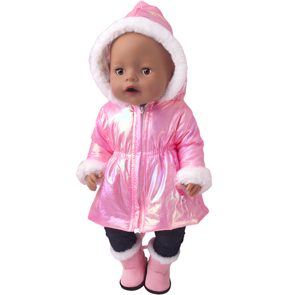 الشتاء ملابس دمى 43 سنتيمتر دم - مراجعة Winter Clothing Newborn وسعره