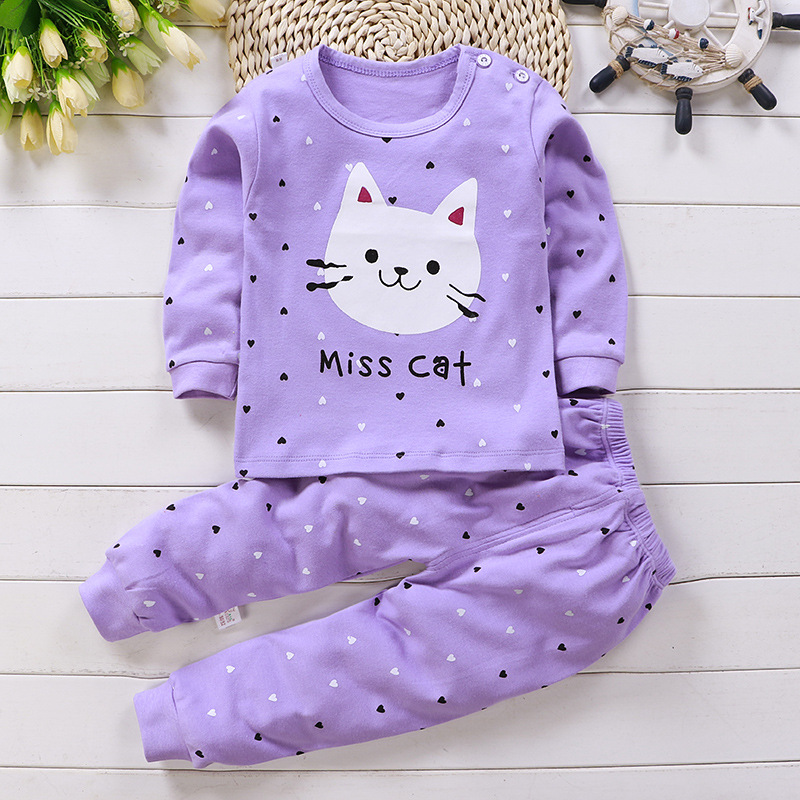 طقم بيجامة قطنية للأطفال ، ملا - مراجعة Winter Clothing Newborn وسعره