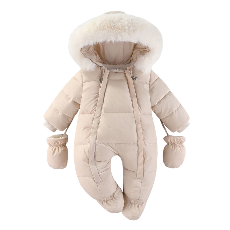 الشتاء الوليد الطفل رومبير مع  - مراجعة Winter Clothing Newborn وسعره